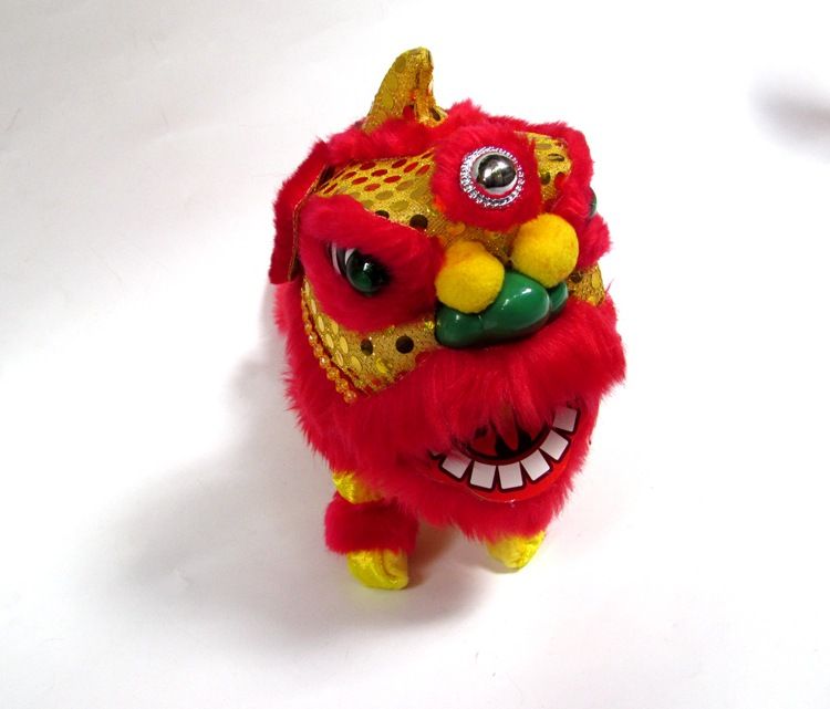 electric lion dance toy