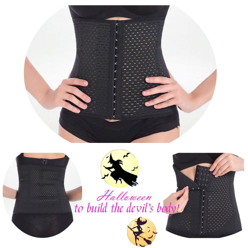 S XXXL Women Latex Rubber Waist Trainers Waist Training Belt Kim Waist