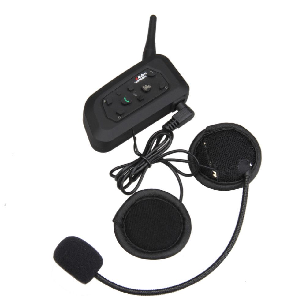 2021 V6 BT Multi Interphone Bluetooth Motorcycle Wireless