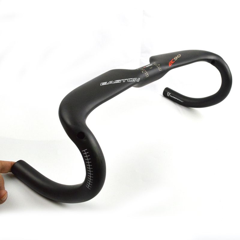 400//420//440mm Compact Carbon Road Bike Racing Handlebar Handlebars 3k Carbon Handle Bar