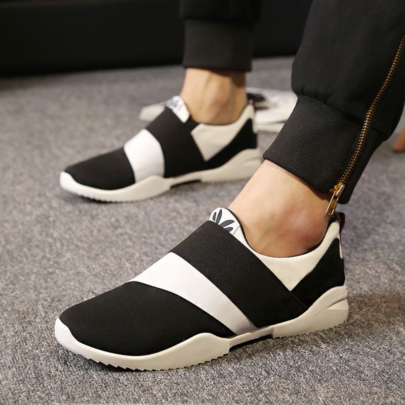 2019 Spring Newest Men Shoes Breathable Run Canvas Shoes Men Casual ...