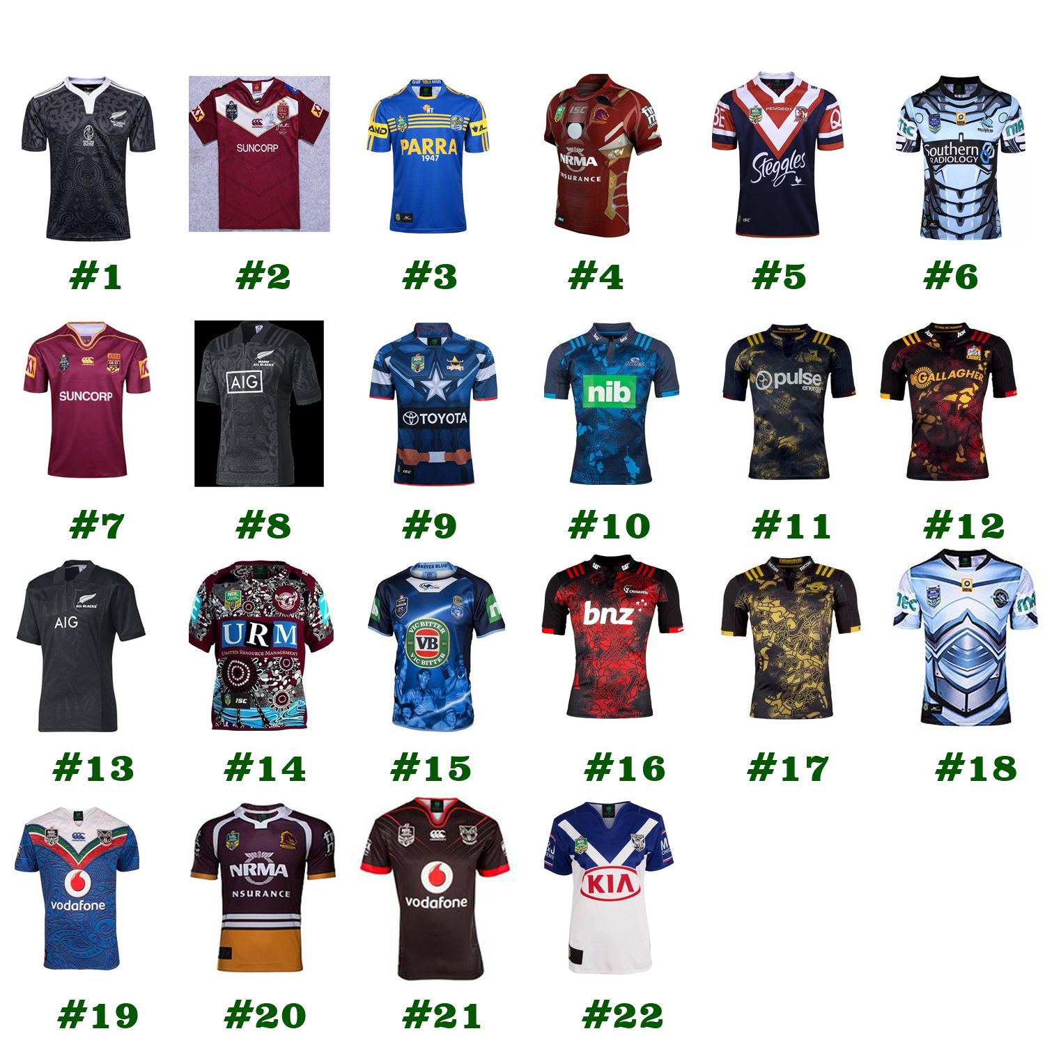 super 14 rugby shirts