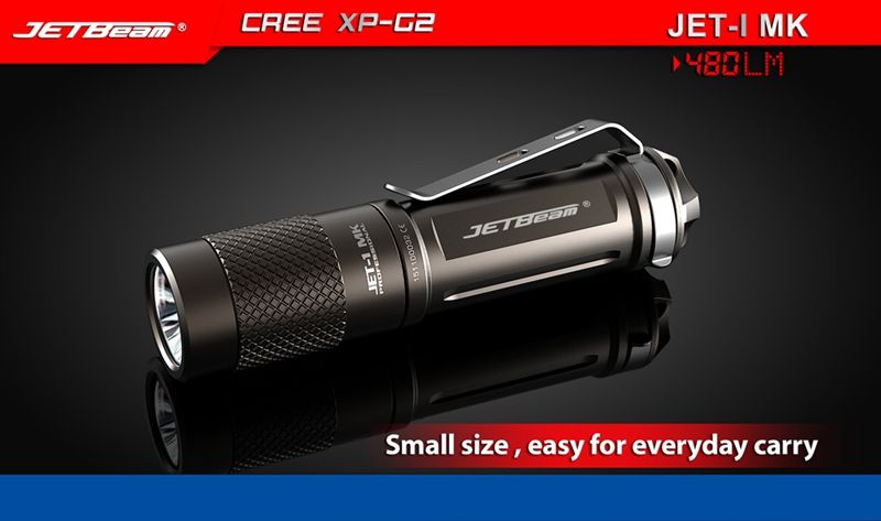 JETbeam JET-1 MK XP-G2 Mini Portable LED Flashlight Lamp Light Torch Waterproof