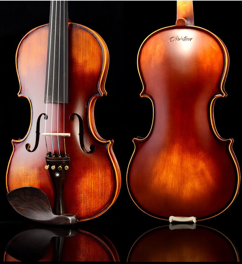 2021 Italy V02 Beginner Violin 4/4 Maple Violino 3/4 Antique Matt High