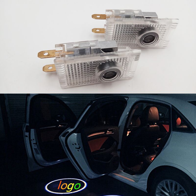2019 Led Car Door Welcome Light Door Logo Emblem Courtesy Lamp For