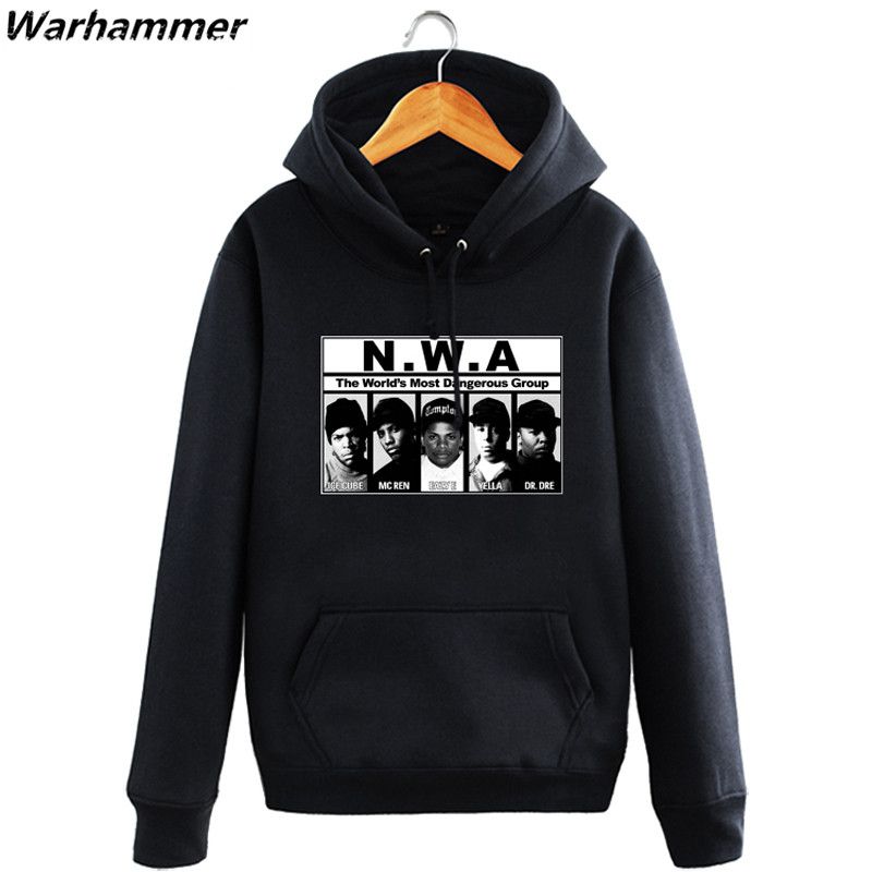 Compre NWA N.W.A COMPTON Moletom Com Capuz Outono Inverno Velo Agasalho De Algodão 3D Impressão Pullover Hoodies Homens Completo Manga O Pescoço Rap Fans Hoodie Homens De Alice20170805, $172,16 | Pt.Dhgate.Com