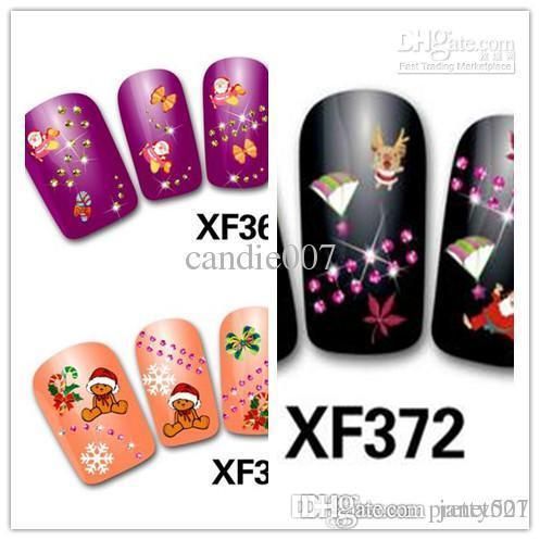 christmas nail art stickers