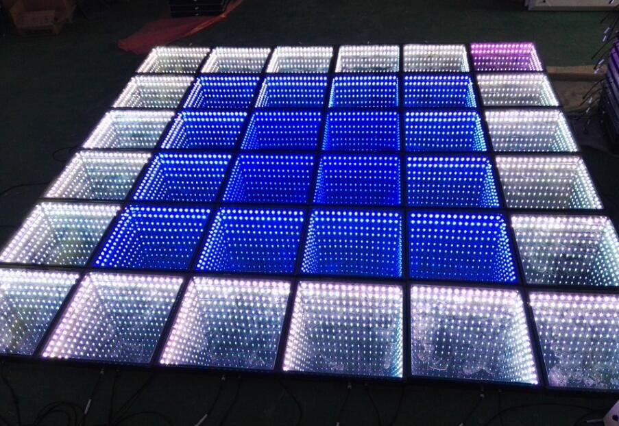 2019 High Mirror Dance Floor Abyss Effect Smd 5050 Rgb 3in1 Decoration Wedding Dj Disco Party Led Dance Floor For Sales From Liumingguang 1084 06