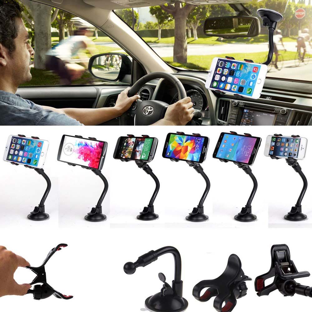 Soporte Universal Coche Parabrisas Tablero Montaje Para GPS PDA Teléfono Móvil