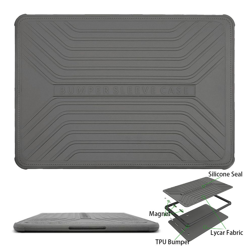 WIWU MacBook Pro Air Custodia magnetica ultra sottile impermeabile e antiurto Custodia per 13/15 pollici Laptop Sleeve Case Cover per notebook per tablet iPad/Dell/HP/Surface/MacBook WIWU MacBook Pro Air Custodia magnetica ultra sottile impermeabile e antiurto Custodia per 13/15 pollici Laptop Sleeve Case Cover per notebook per tablet iPad/Dell/HP/Surface/MacBook