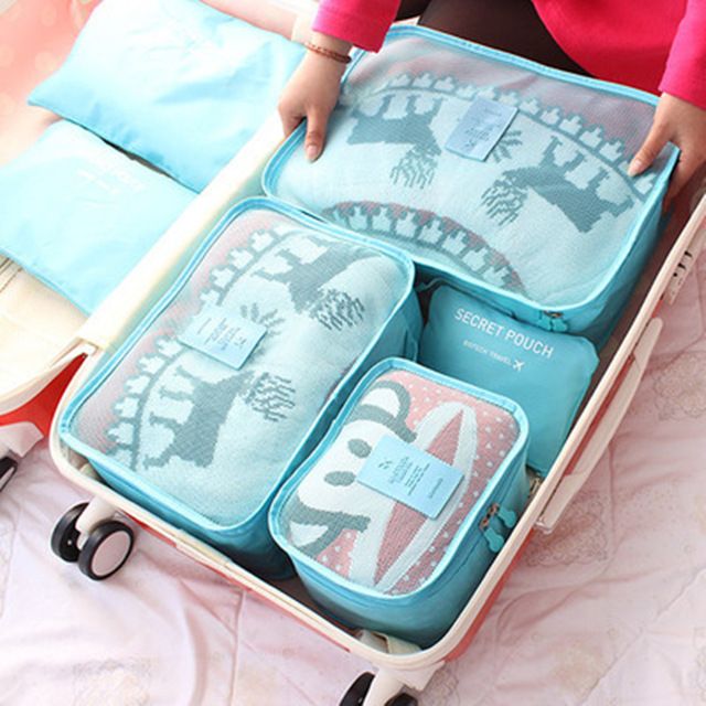 travel storage bag set