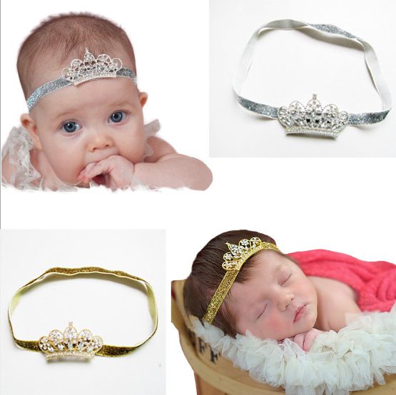 infant crown headband