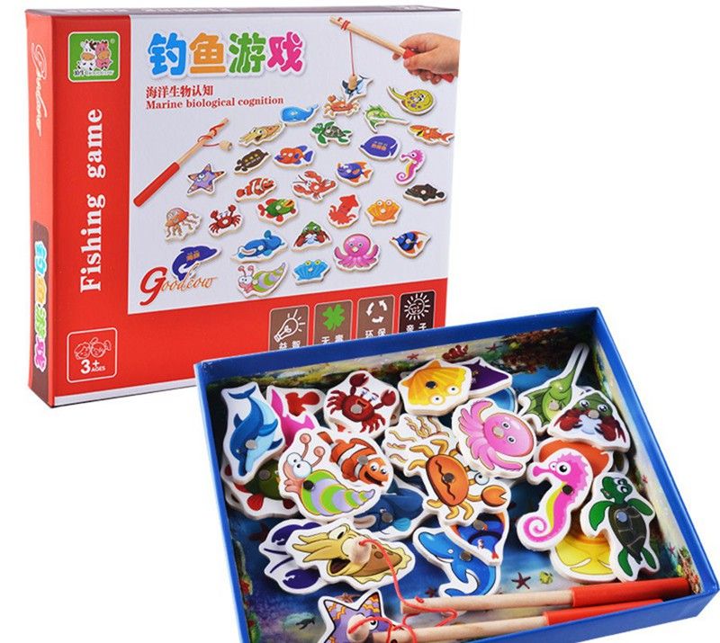 magnetic fishing game toy