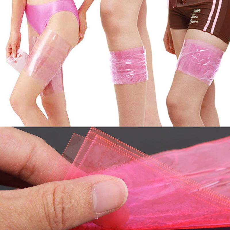 Women Sauna Leg Slimming Wrap Belt Burn 