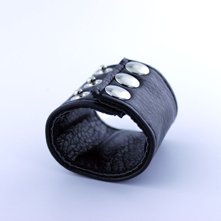 Adjustable Leather Testicles Stretching Ring Ball Stretcher Sex Toys