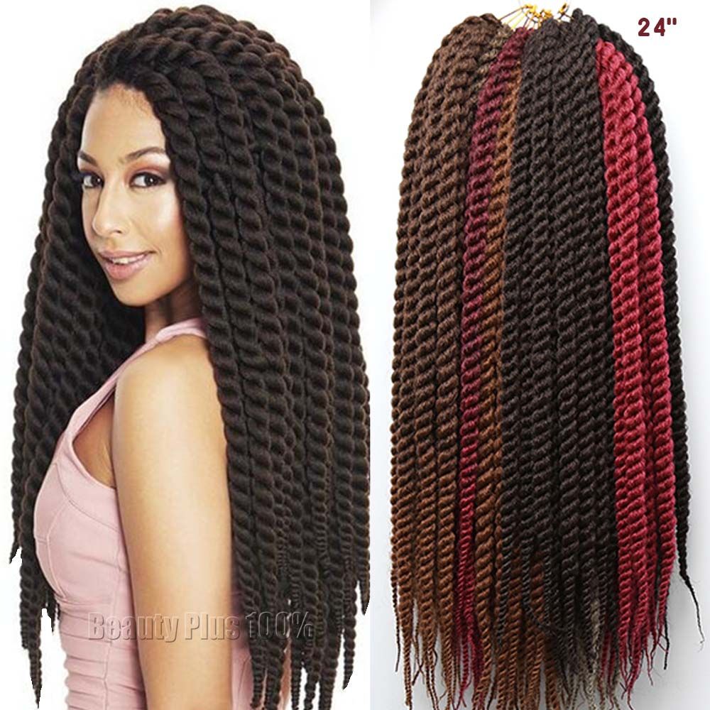 Havana Mambo Twist Crochet Braid Hair 24 135g/Pack 2X Synthetic