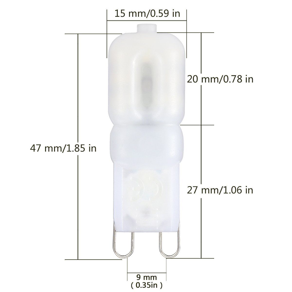 2020 G9 Led Light Bulbs 110v 2 5w 25 Watt Halogen Light Bulbs