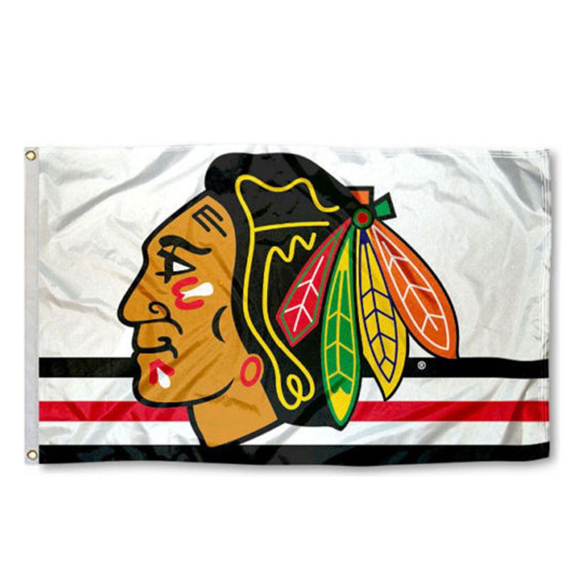 2021 Chicago Blackhawks Hockey Flags 2017 Stanley Cup Champions Flag