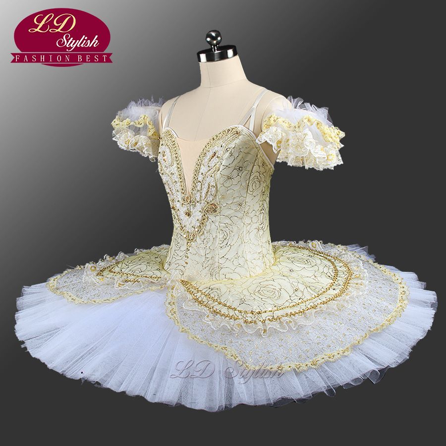 Tutu Oro o Argento Girly Carino Costume per le donne Frilly 2 COLORI