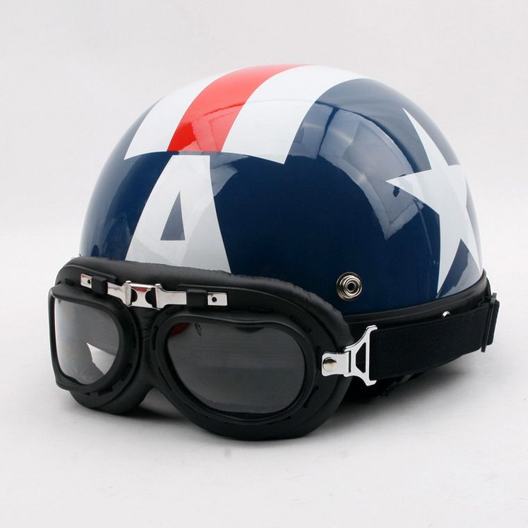 captain america bicycle helmet