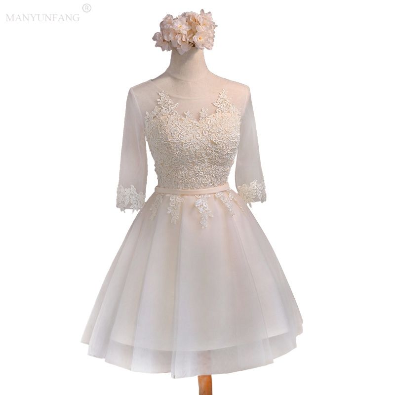 bridesmaid gown designs with sleeves