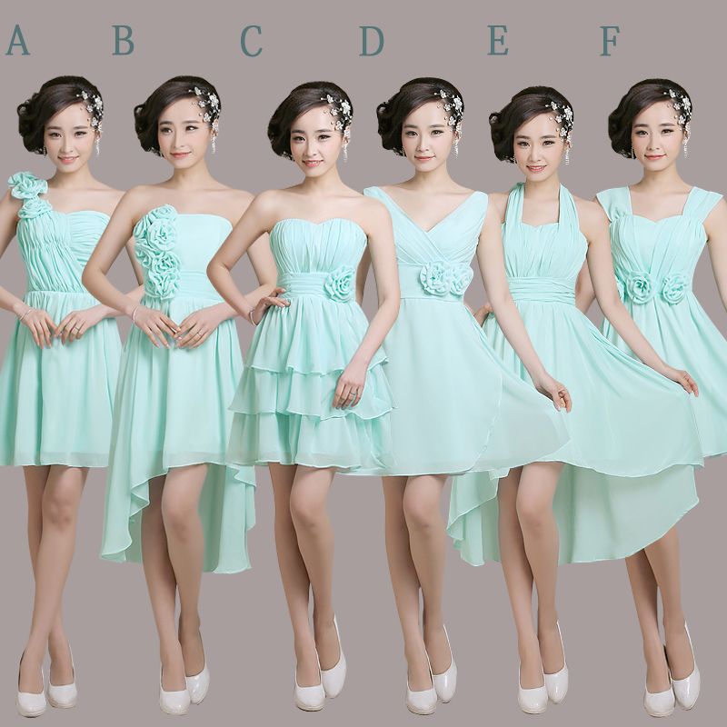 short junior bridesmaid dresses