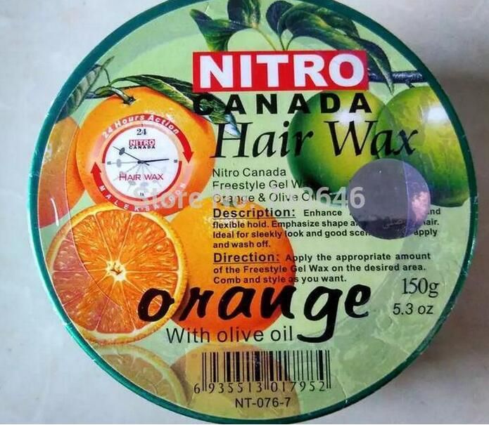 2021 Hair Wax Nitro Canada Hair Wax Fruit Fragrance Style Pomade Waxes