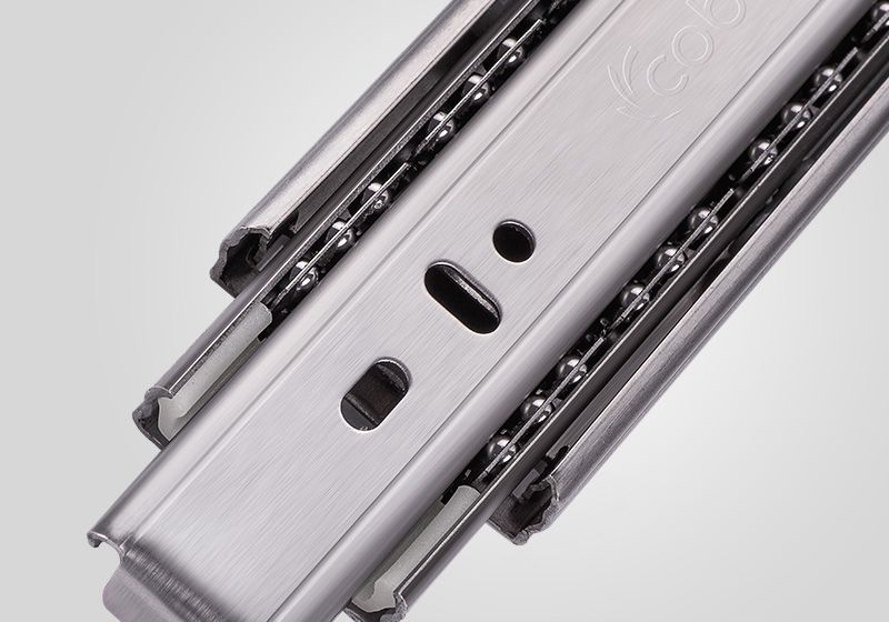 2019 Slide Drawer Slide Rails Damped Three Track Runners