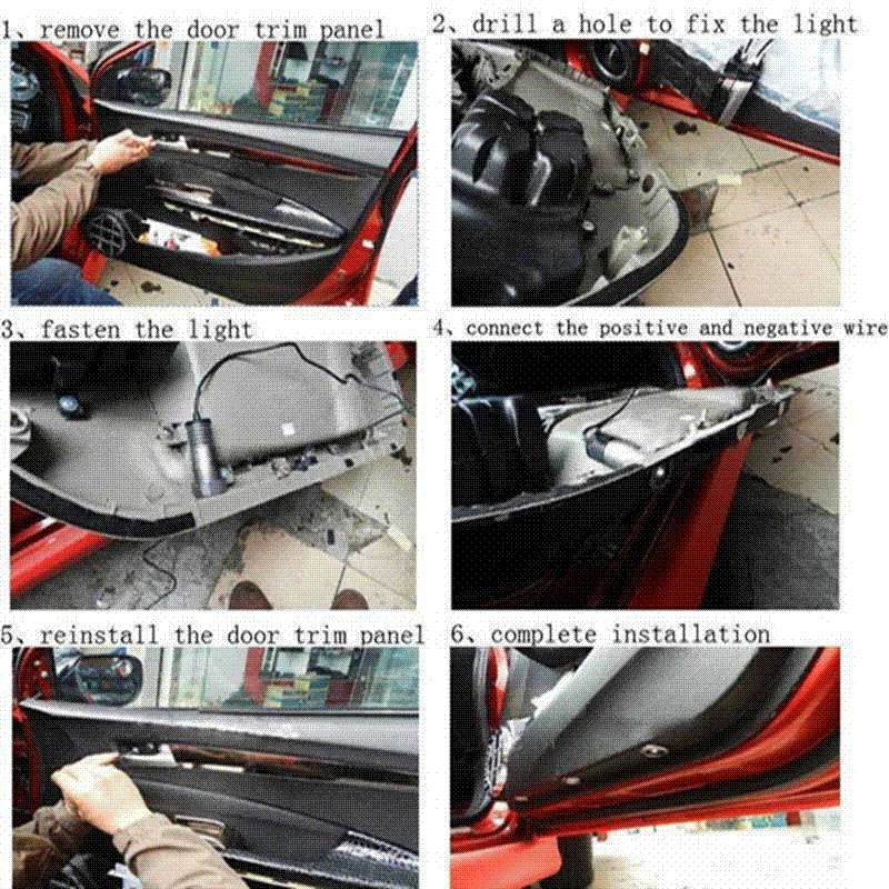 2019 12v Led Car Door Logo Laser Projector Light Projection Custom Logo Ghost Shadow Lights For Ford Focus 2 3 Mondeo Kuga Fiesta From Factorystore8