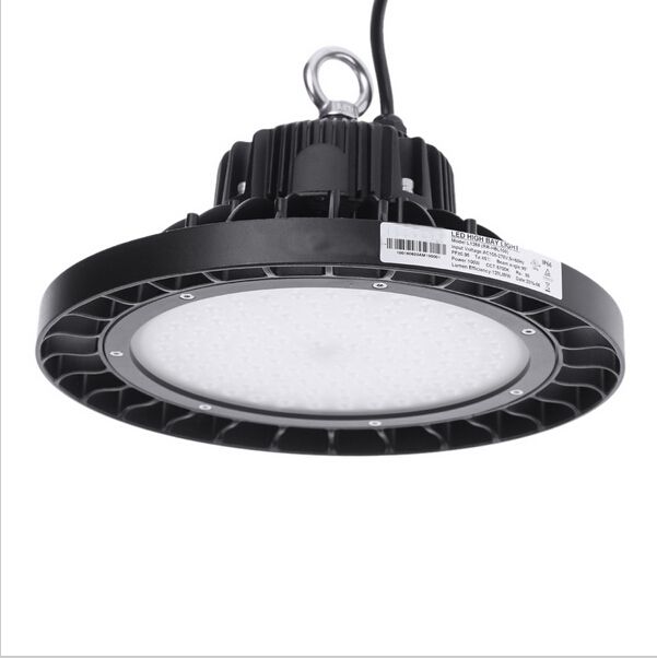 compre ufo llevo la luz redonda de la alta bahia llevo la lampara industrial ip65 led del accesorio de iluminacion ac85 265v 100 120lm w 100w 150w