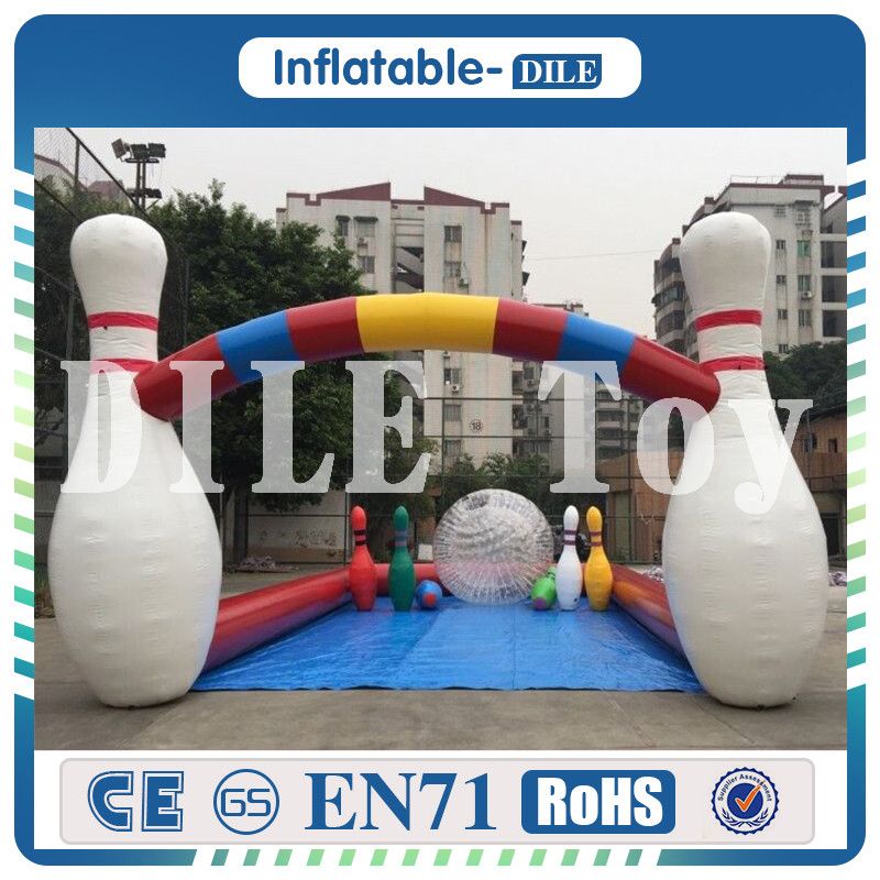 life size inflatable bowling pins