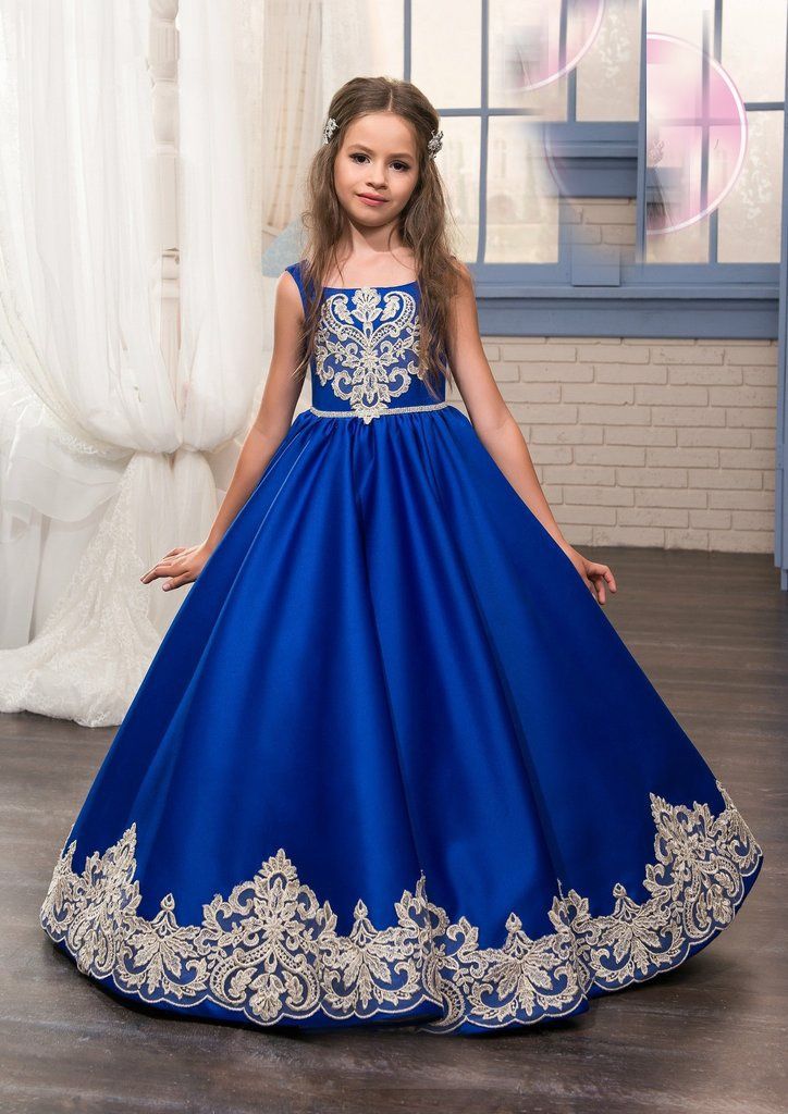 2017 niñas moda niños bordan el vestido de fiesta niños vestidos de noche vestidos vestidos