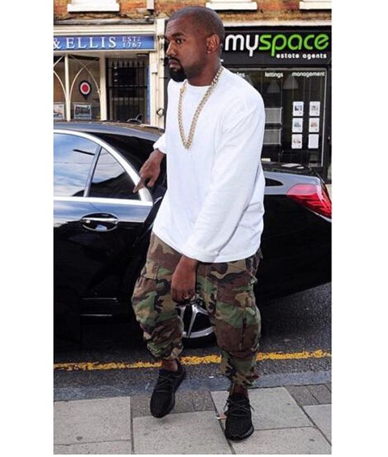 Kanye West's Yeezy Clothing Sued Over Use of Camouflage Print