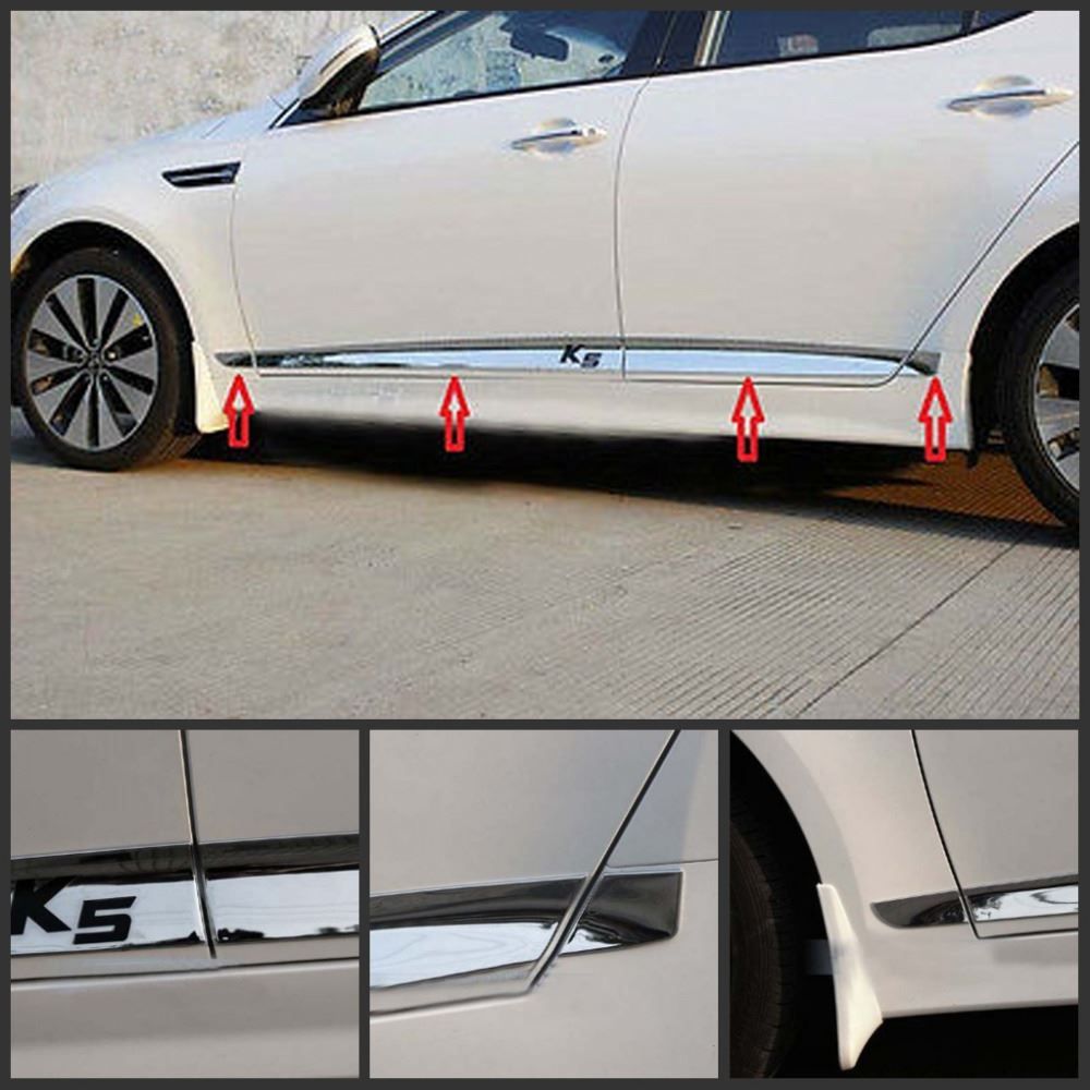 For Kia K5 Optima 2014-2015 chrome auto Interior door handle cover trim 4pcs
