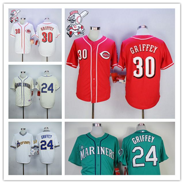 ken griffey jr cream jersey