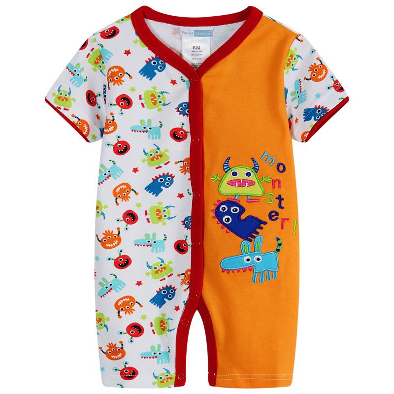 US Military Cute Baby Clothes One Piece Jump Suit Bodysuit NAVY Romper