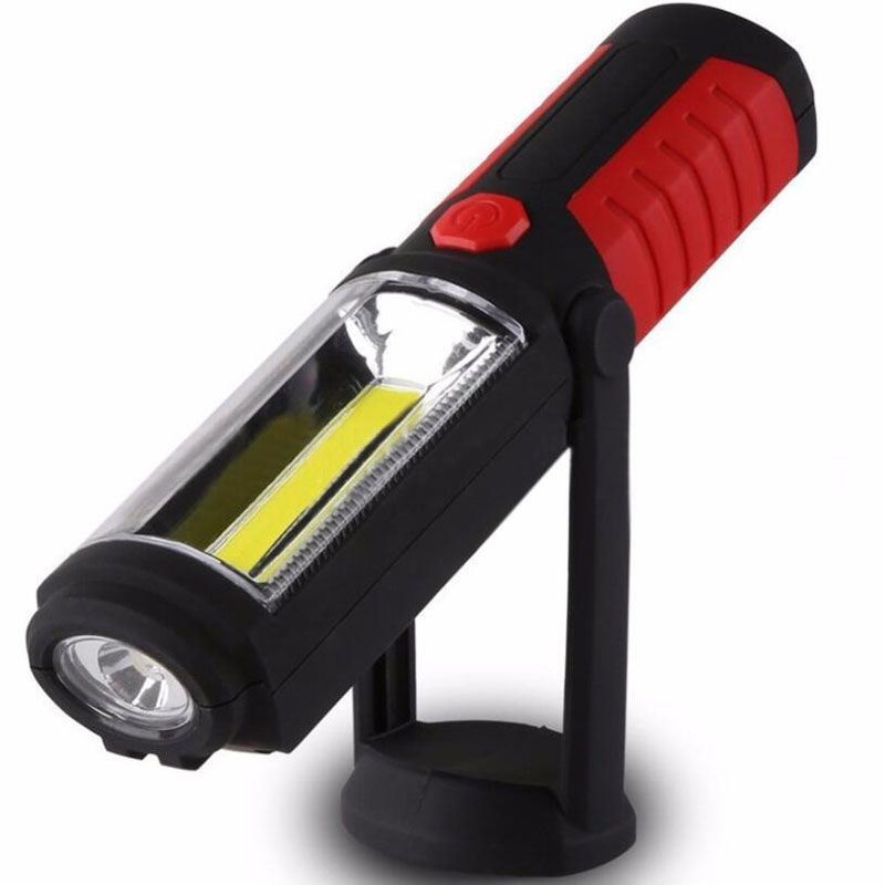 Powerful Portable 3000 Lumens COB LED Flashlight Rechargeable