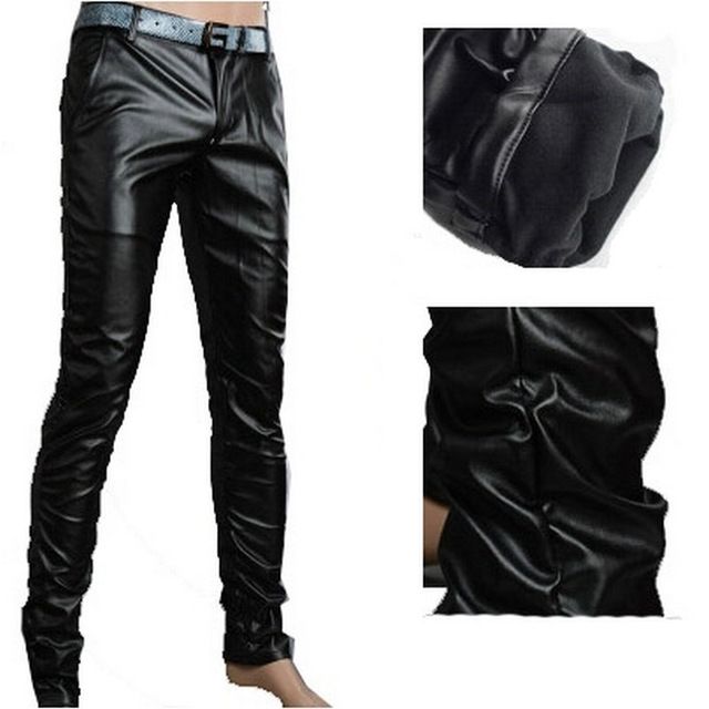 Wholesale Spring Autumn Hot Sale Mens Faux Leather Pants Casual Slim Fit  Fashion Skinny PU Mens Pants Size 27 36 From Beke, $21.64 | DHgate.Com