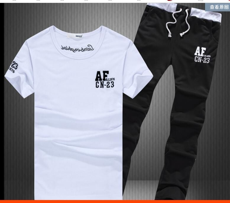 joggers and tshirt