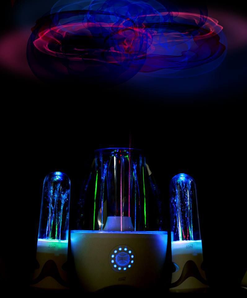  SoundSOUL Fountain Dancing Bluetooth Speakers, Black :  Electronics
