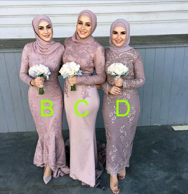bridesmaid hijab