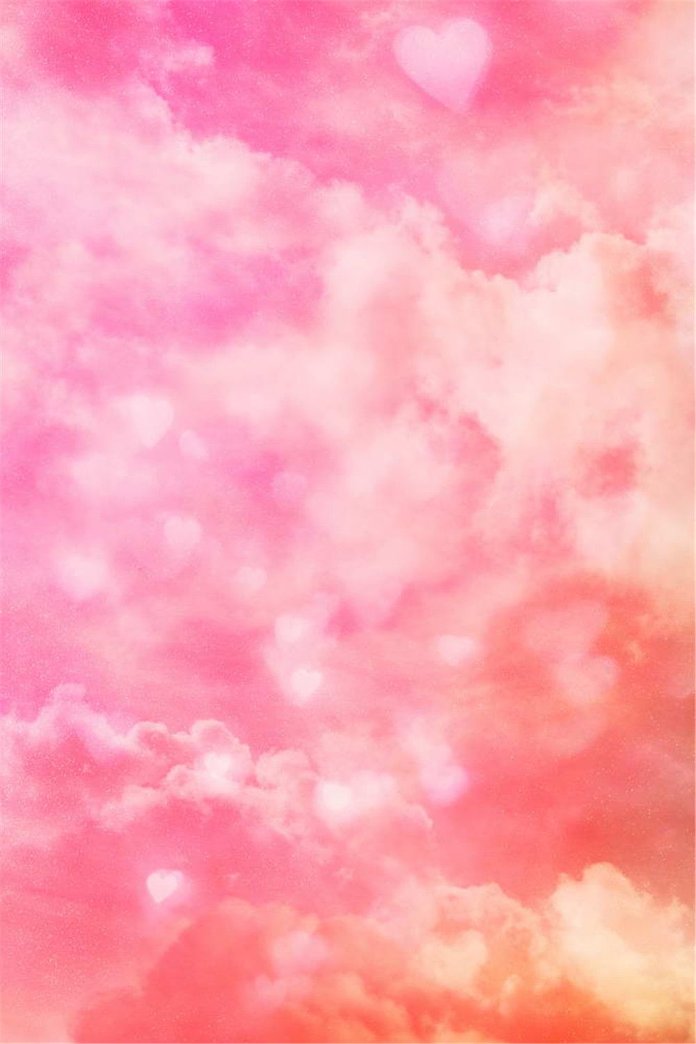 Grosshandel Romantische Liebe Herz Wolke Fotografie Hintergrund