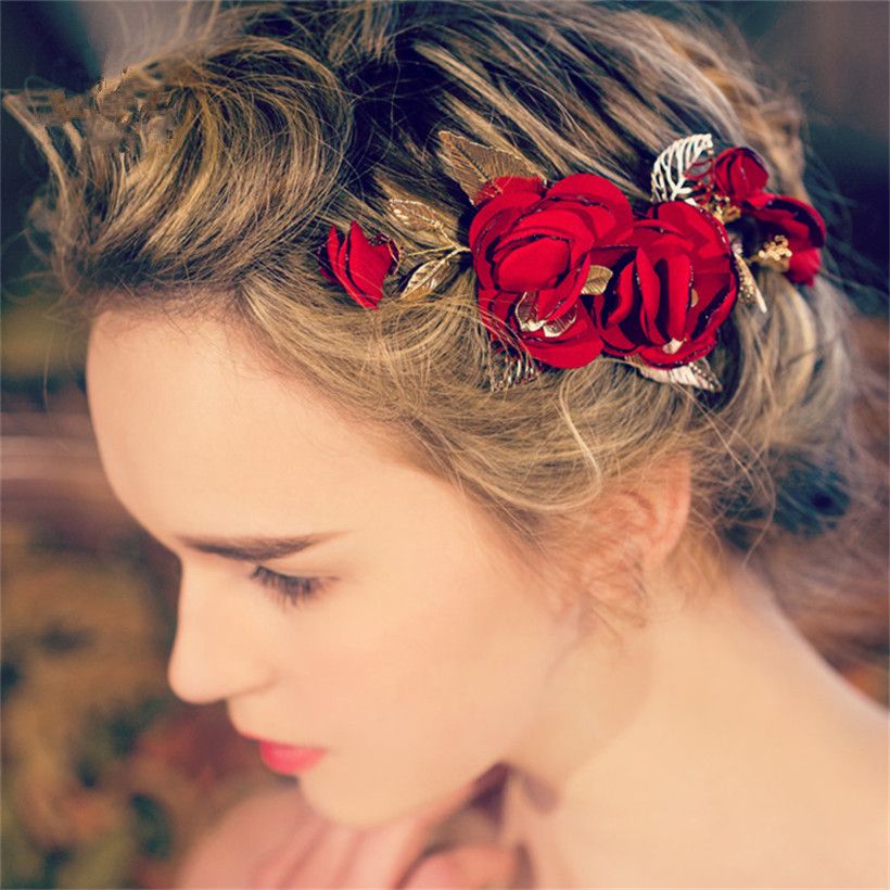 vintage flower headpiece