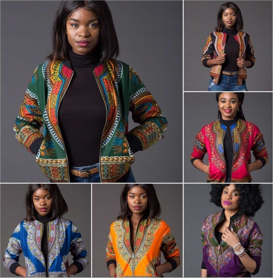 ankara bomber jacket womens