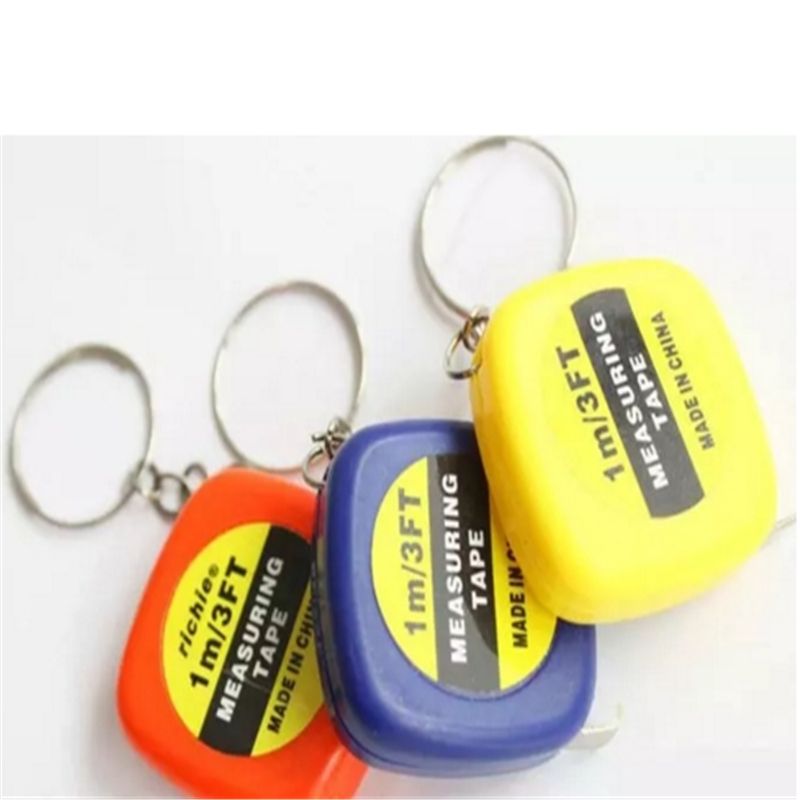 TYBXK Metro a Nastro 2 pc Tape Measure Pull Righello Portachiavi Attrezzi di misurazione Retrattile Righello Strumenti di Misura Portatile Portachiavi Color : Natural