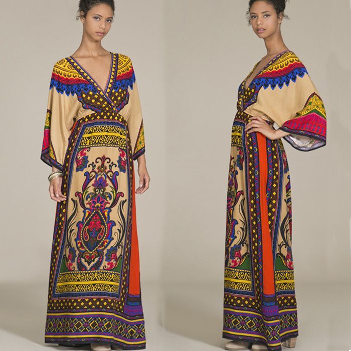 long sleeve long summer dresses
