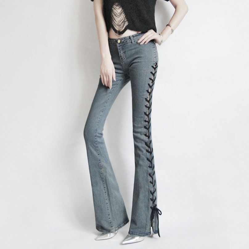 Hip hugger jeans women's Clearance