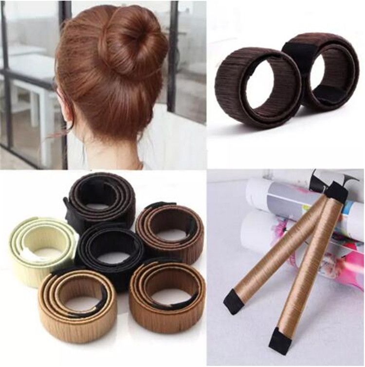 Hair Magic Tools Bun Maker Hair Ties Girl Diy Styling Donut Former