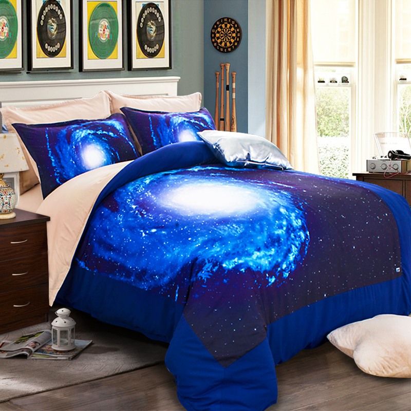 Wholesale 2 Hipster Galaxy 3d Bedding Sets Universe Outer Space