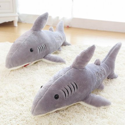 giant shark plush